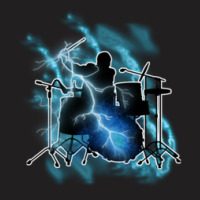 I Love Music - Electric Drummer1 T-shirt | Artistshot