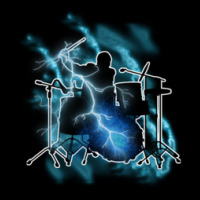 I Love Music - Electric Drummer1 V-neck Tee | Artistshot