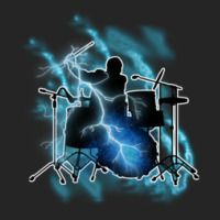 I Love Music - Electric Drummer1 Unisex Hoodie | Artistshot