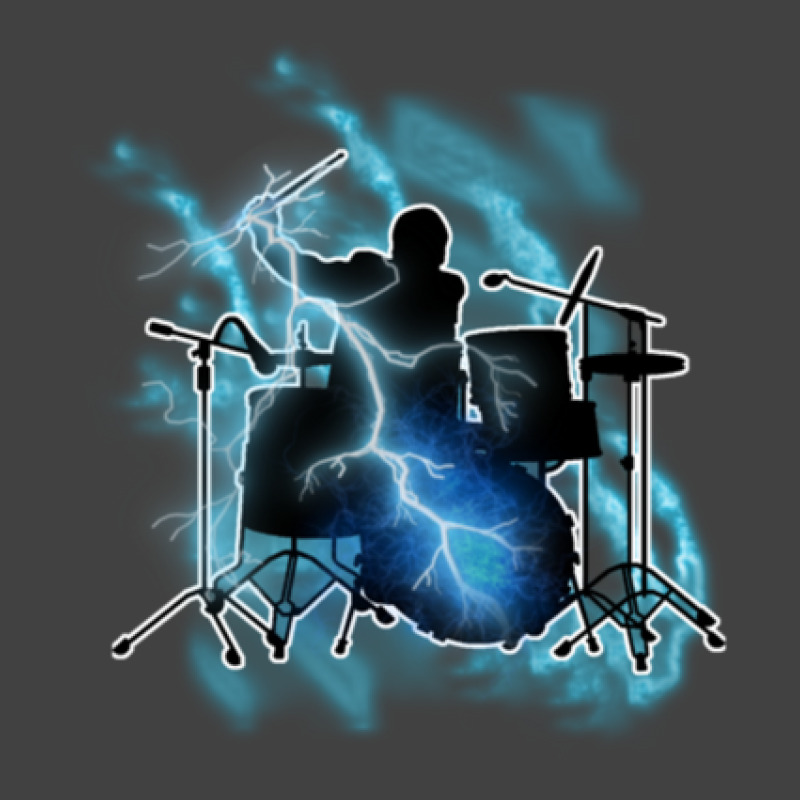 I Love Music - Electric Drummer1 Vintage T-shirt | Artistshot