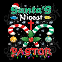 Santa's Nicest Pastor Christmas Maternity Scoop Neck T-shirt | Artistshot