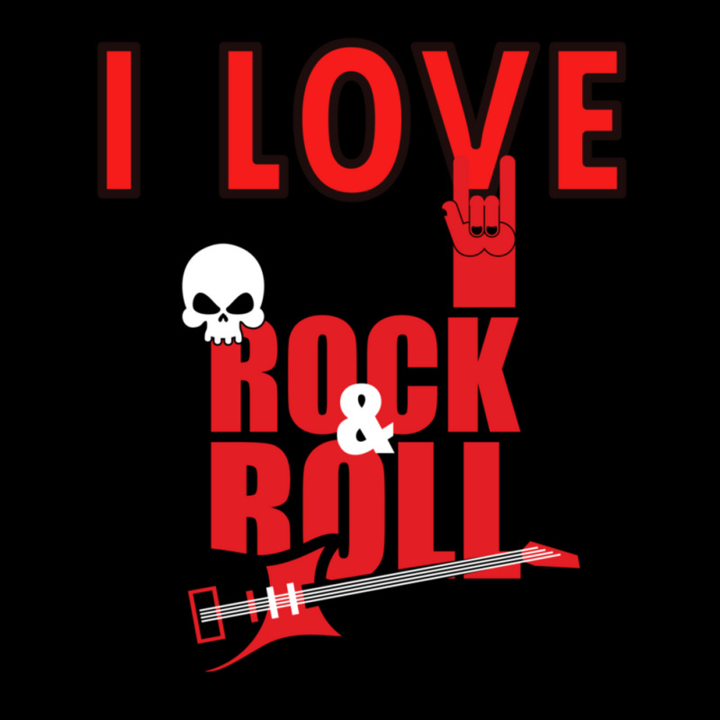 I Love Rock And Roll Zipper Hoodie | Artistshot