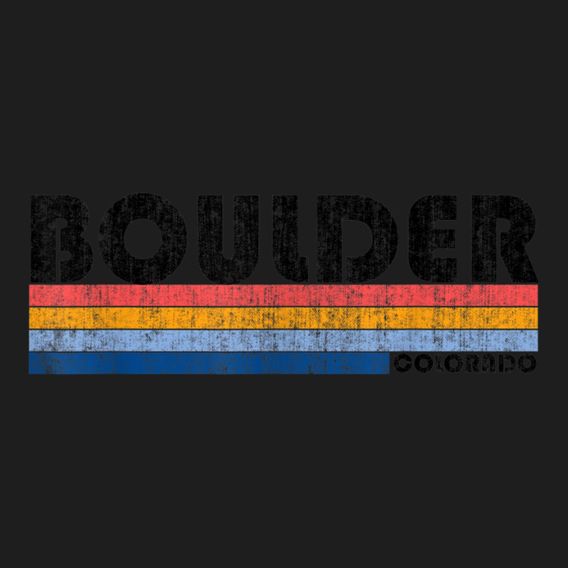 Vintage 1980s Style Boulder, Co Classic T-shirt | Artistshot