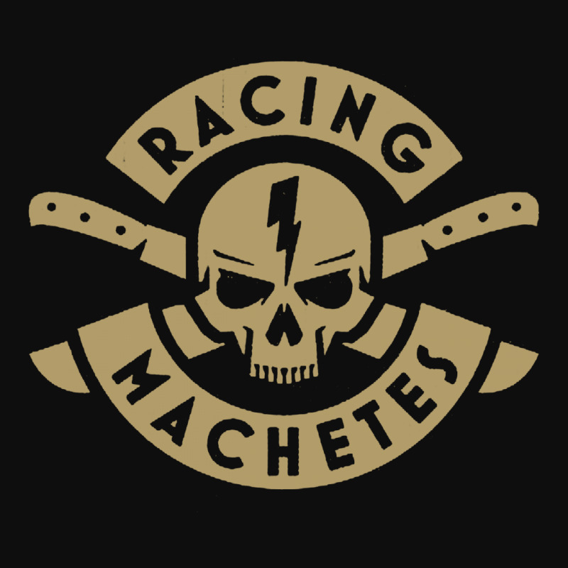 The Racing Machetes Skull Crop Top by Buckstore | Artistshot