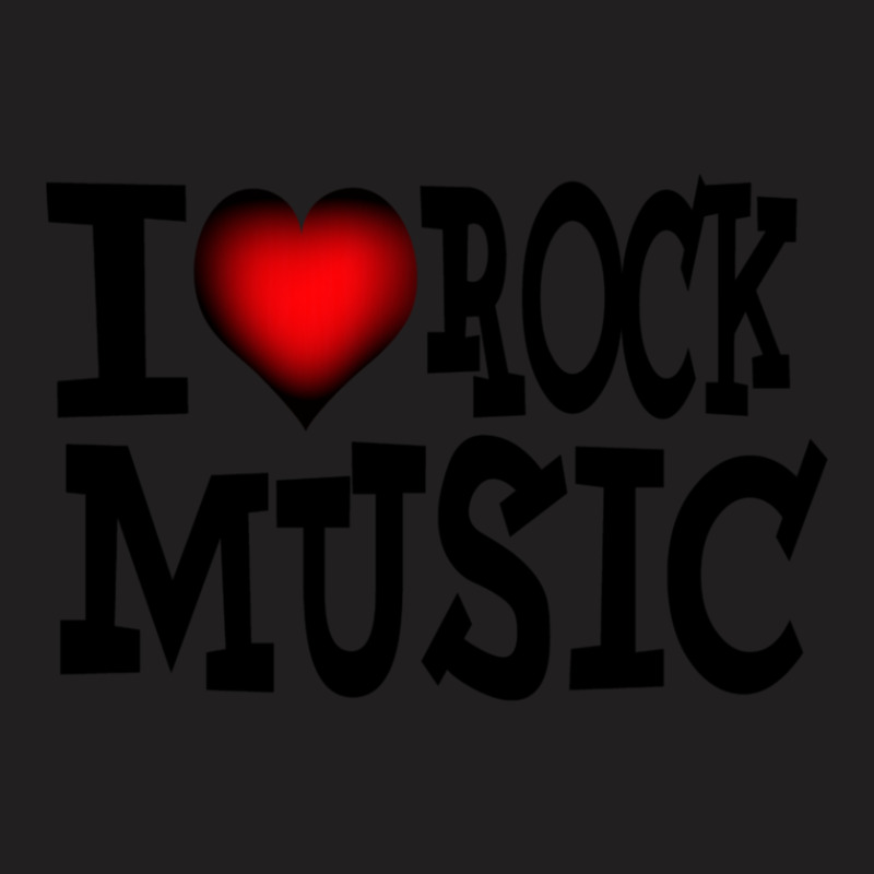 I Love Rock Music T-shirt | Artistshot