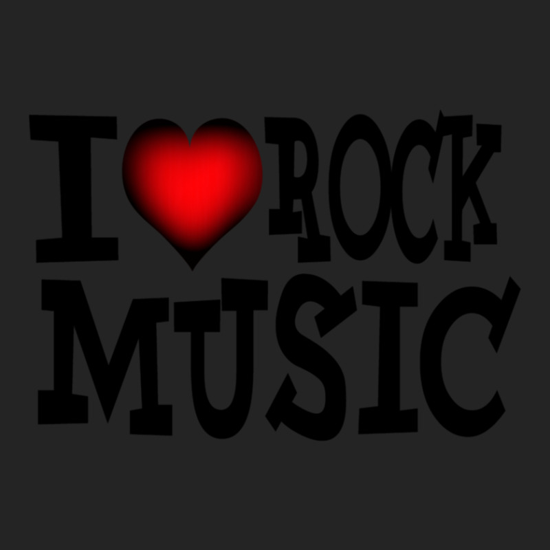 I Love Rock Music 3/4 Sleeve Shirt | Artistshot