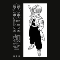 Future Trunks - Anime Design Scorecard Crop Tee | Artistshot