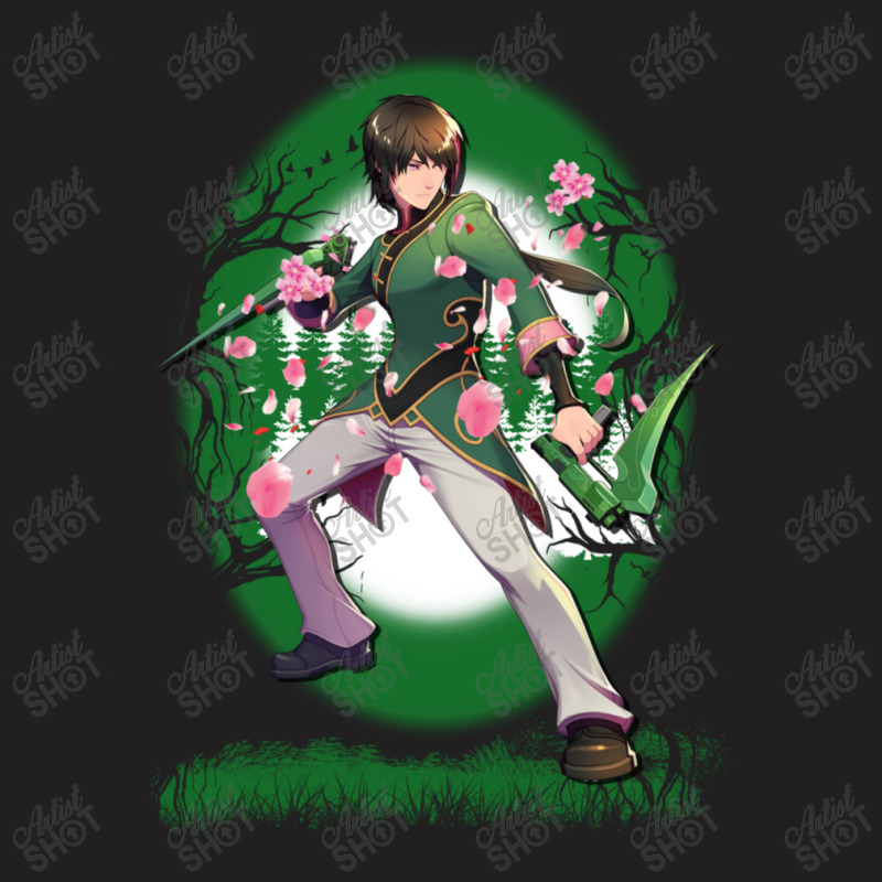 Lie Ren Man Anime Green Shirt T-shirt | Artistshot