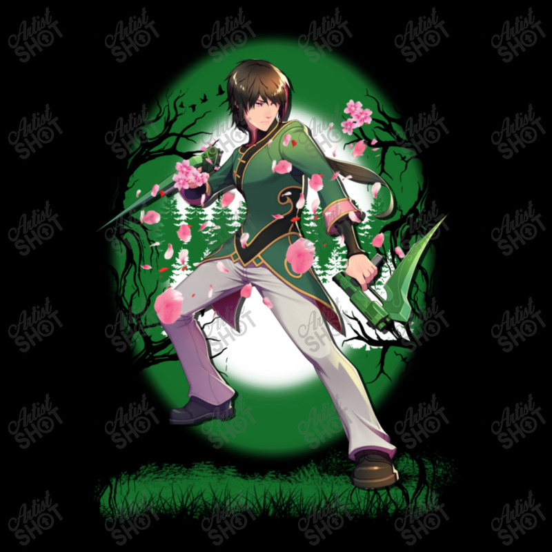 Lie Ren Man Anime Green Shirt V-neck Tee | Artistshot