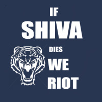 The Walking Dead Season 7 Shiva If Shiva Dies We Riot Men Denim Jacket | Artistshot