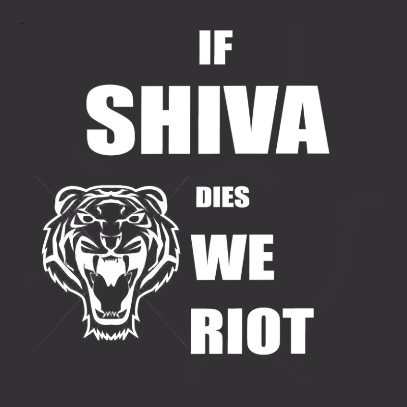 The Walking Dead Season 7 Shiva If Shiva Dies We Riot Vintage Hoodie by mckeebeckett3l9yxd | Artistshot