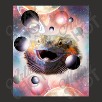 Space Galaxy Bearded Dragon Lizard Face Champion Hoodie | Artistshot