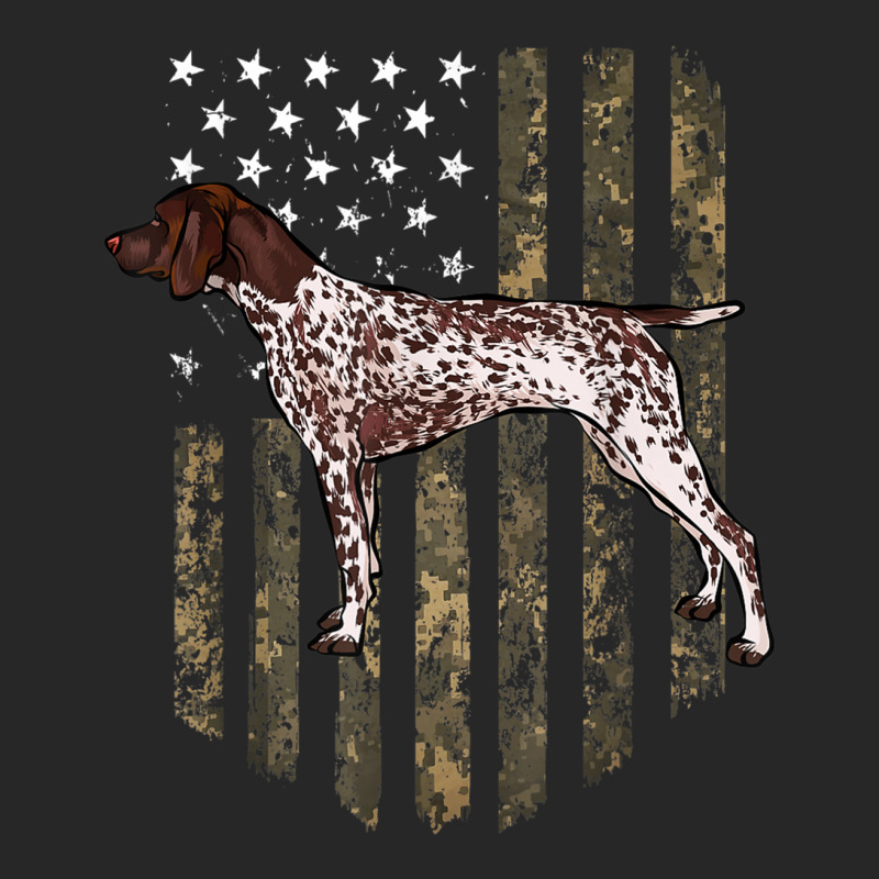 Camo American Flag German Shorthaired Pointer 4th Of July Men's T-shirt Pajama Set by CesarRobertoRamirez | Artistshot