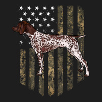 Camo American Flag German Shorthaired Pointer 4th Of July Classic T-shirt | Artistshot