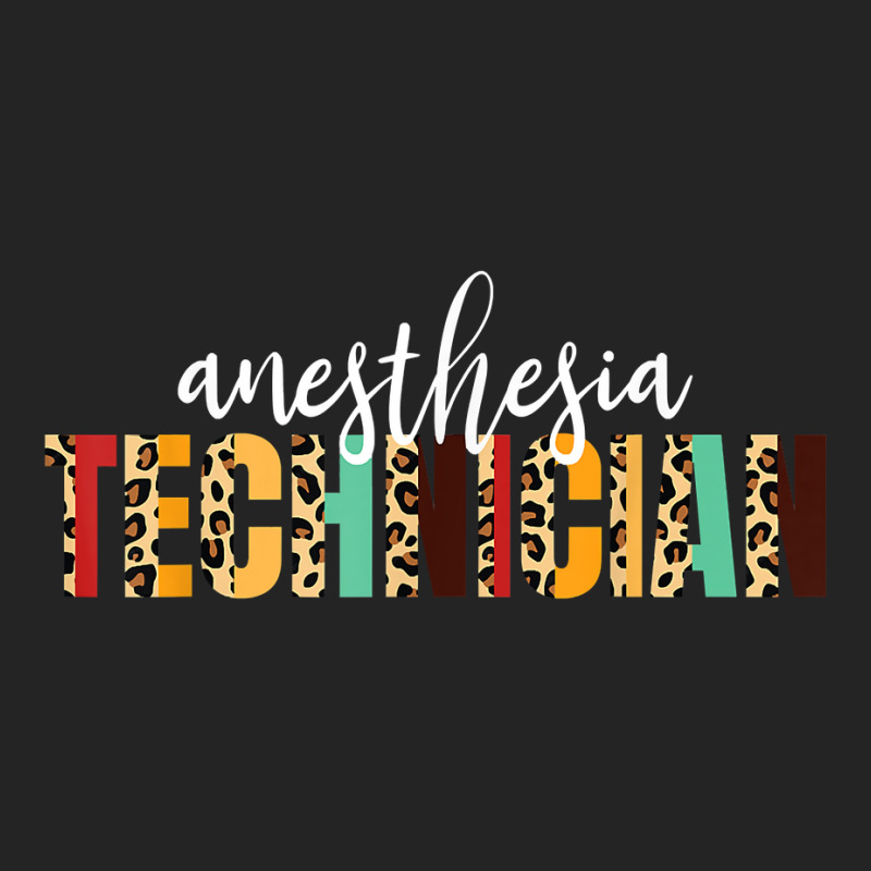 Anesthesia Technician Cheetah Print Anesthesia Technologist T Shirt 3/4 Sleeve Shirt | Artistshot