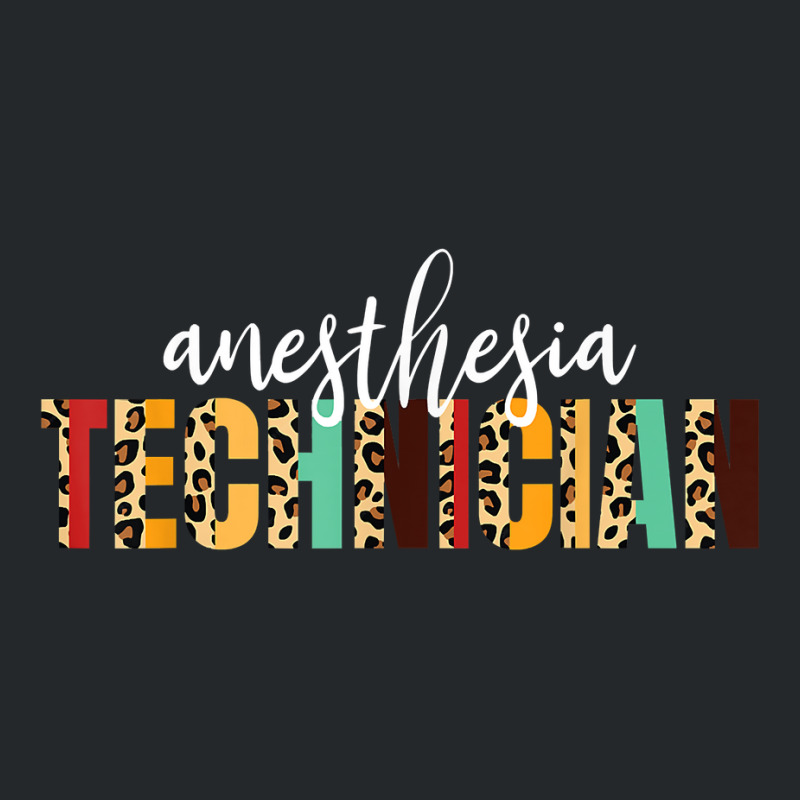 Anesthesia Technician Cheetah Print Anesthesia Technologist T Shirt Crewneck Sweatshirt | Artistshot