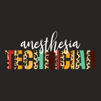 Anesthesia Technician Cheetah Print Anesthesia Technologist T Shirt Ladies Fitted T-shirt | Artistshot