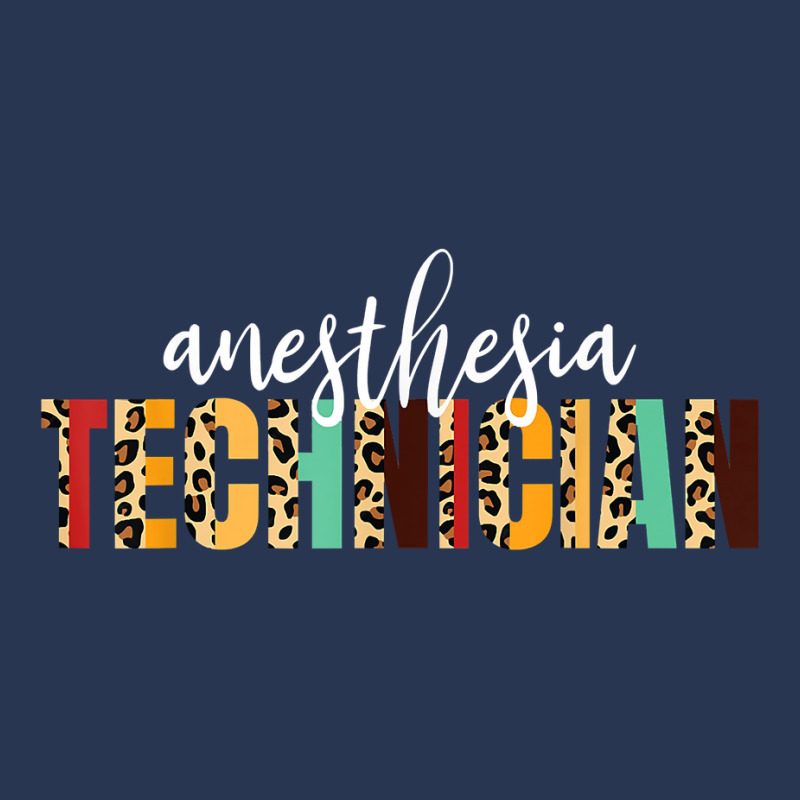 Anesthesia Technician Cheetah Print Anesthesia Technologist T Shirt Men Denim Jacket | Artistshot