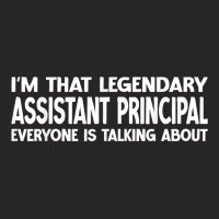 Assistant Principal Job Title Employee Assistant Principal T Shirt Ladies Fitted T-shirt | Artistshot