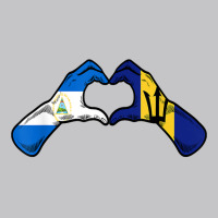 Barbados Nicaragua Flag Barbadians Nicaraguan Heart T Shirt Baby Bodysuit | Artistshot