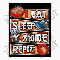 Eat Sleep Anime Repeat Cute Anime Obsessed   Eat Sleep Anime Repeat T-shirt | Artistshot