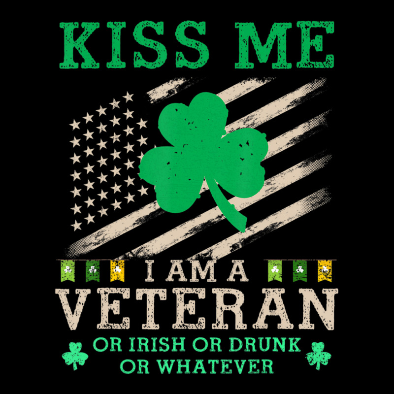 Usa Veteran St Patricks Day Fun Us Flag Women's V-Neck T-Shirt by femalesbaubles | Artistshot