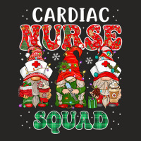 Cardiac Nurse Cute Christmas Gnomes Costume Cardiology Nurse T Shirt Ladies Fitted T-shirt | Artistshot