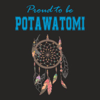 Native American Potawatomi Five Feathers Ladies Fitted T-shirt | Artistshot