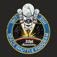 Vintage Insignia Space Shuttle Program 30th Anniversary Ladies Fitted T-shirt | Artistshot