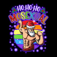 Ho Ho Ho Mosexual Gay Santa Men's 3/4 Sleeve Pajama Set | Artistshot