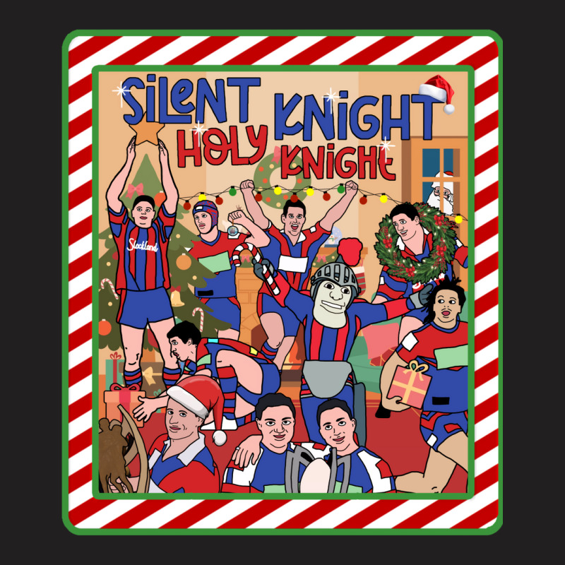 Newcastle Knights   Christmas   Silent Knight T-shirt | Artistshot