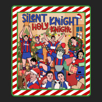 Newcastle Knights   Christmas   Silent Knight 3/4 Sleeve Shirt | Artistshot