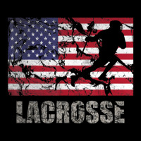 Lacrosse American Flag Usa Flag Fan Vintage Retro Pocket T-shirt | Artistshot