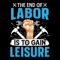 The End Of Labor Is To Gain Leisure Women's V-neck T-shirt | Artistshot