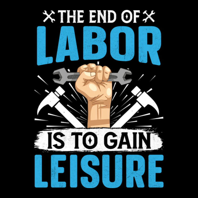 The End Of Labor Is To Gain Leisure Women's V-Neck T-Shirt by StefanyIveson | Artistshot