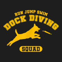 Dock Diving Dog Jumping Sport Run, Jump, Swim T Shirt Classic T-shirt | Artistshot