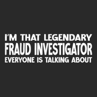 Fraud Investigator Job Title Employee Fraud Investigator T Shirt Printed Hat | Artistshot