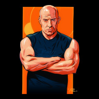 Vin Diesel - An Illustration By Paul Cemmick Youth Zipper Hoodie | Artistshot