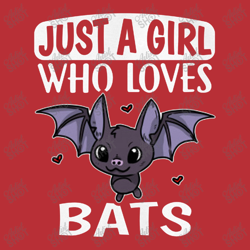 Just A Girl Who Loves Bats Cute Bat Costume   Bat T-Shirt by mrdjpancake | Artistshot