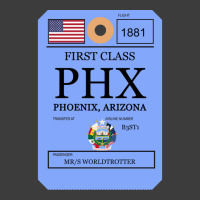 Phoenix Airport Strap Tag Men's Polo Shirt | Artistshot