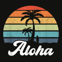 Aloha Hawaii Hawaiian Island Shirt Palm Beach Surfboard Surf T Shirt Scorecard Crop Tee | Artistshot