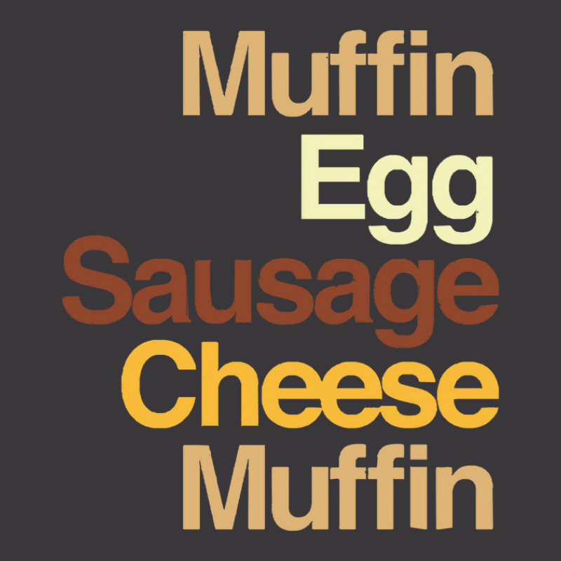 Muffin Egg Sausage Cheese Ladies Curvy T-Shirt by GeorgeneAnnette | Artistshot