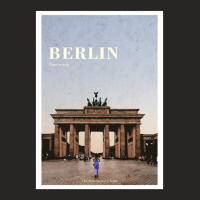 The Brandenburg Gate Berlin Ladies Fitted T-shirt | Artistshot