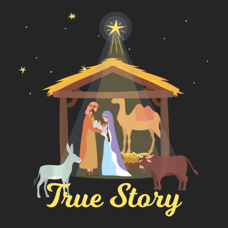 True Story Christmas Advent Nativity Scene North Star Unisex Hoodie by behindcedar22 | Artistshot