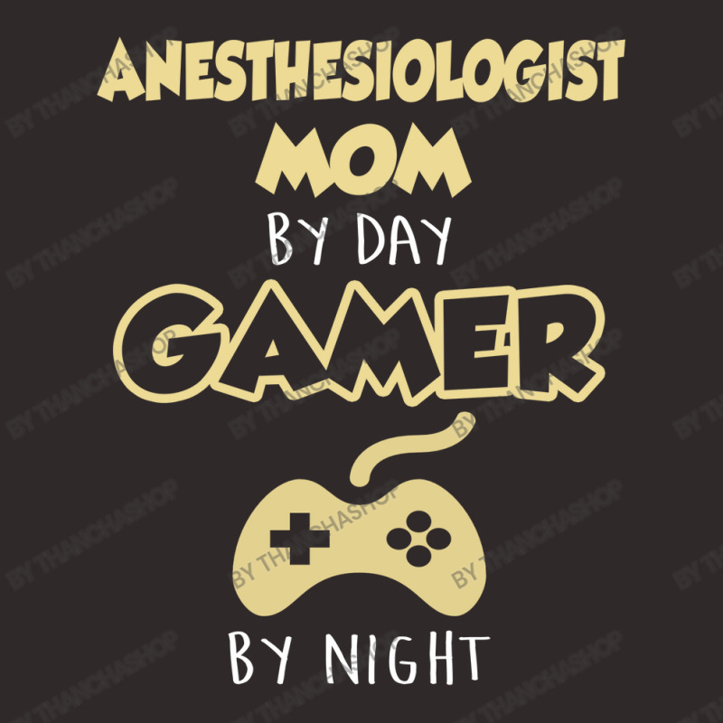 Anesthesiologist Mom By Day Gamer By Night Racerback Tank | Artistshot