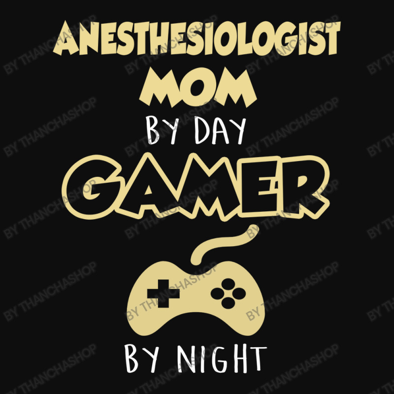 Anesthesiologist Mom By Day Gamer By Night Crop Top | Artistshot