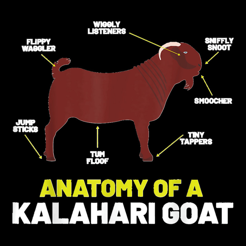 Goat Lovers Apparel Pet Meme Animal Pun Funny Kalahari Goat Pocket T-Shirt by JEFFRWESSMAN | Artistshot