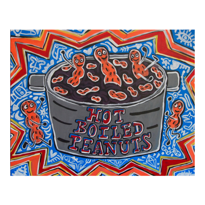 Hot Boiled Peanuts Sticker | Artistshot