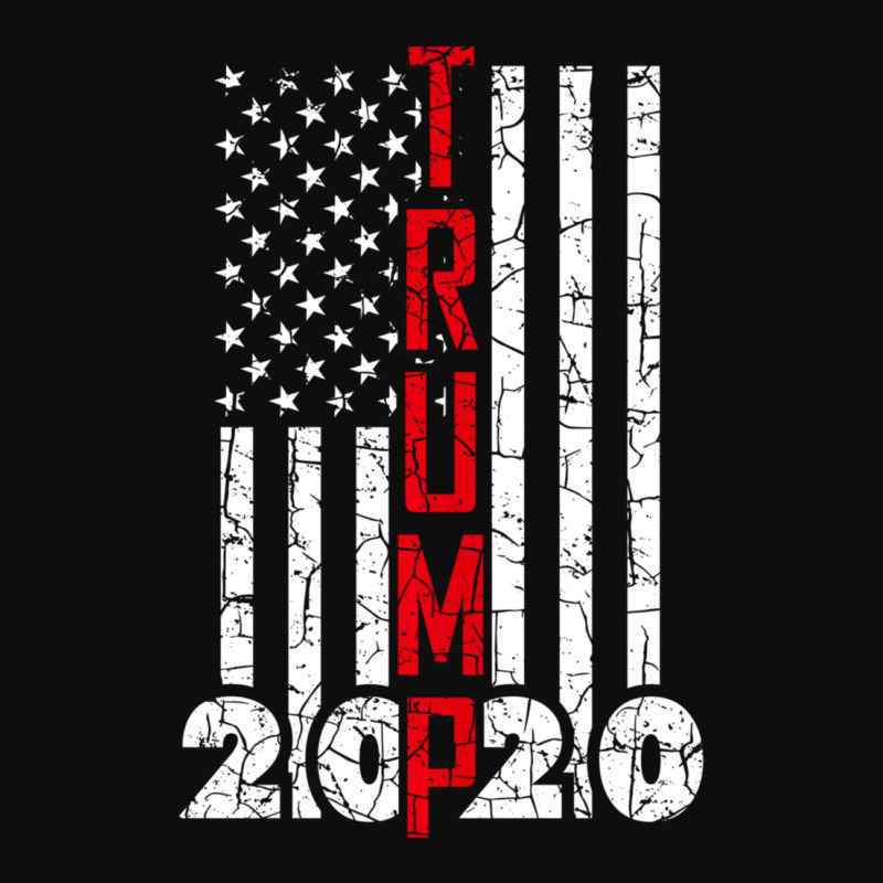 Trump Vintage American Flag Usa 2020 Presidential Election Crop Top by behindcedar22 | Artistshot