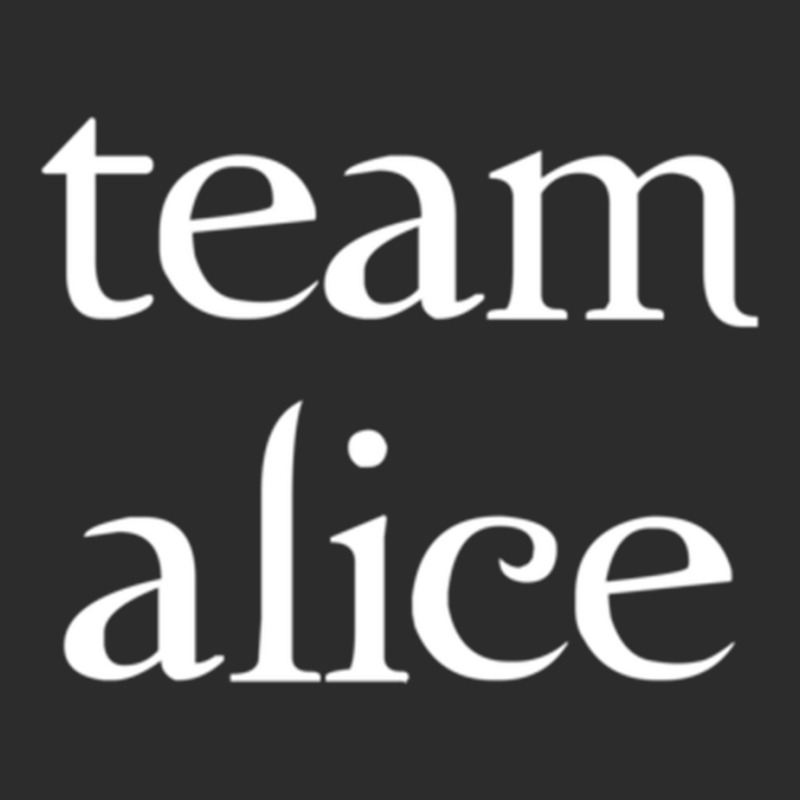 Team Alice Exclusive T-shirt by ANITRAMATHIS | Artistshot